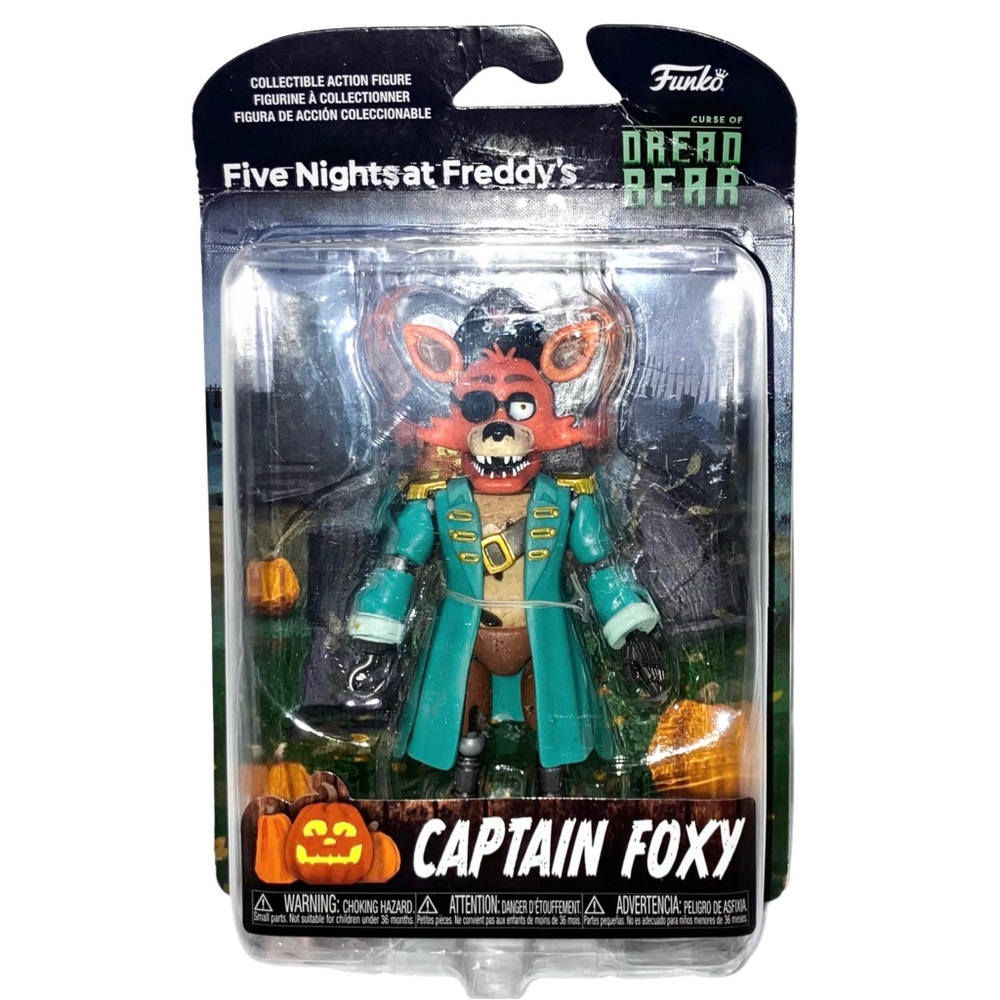 Funko Pop Five Nights at Freddy’s Action Figure Curse of Dread Bear Captain Foxy - Picture 4 of 5